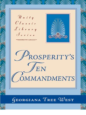 cover image of Prosperity's Ten Commandments